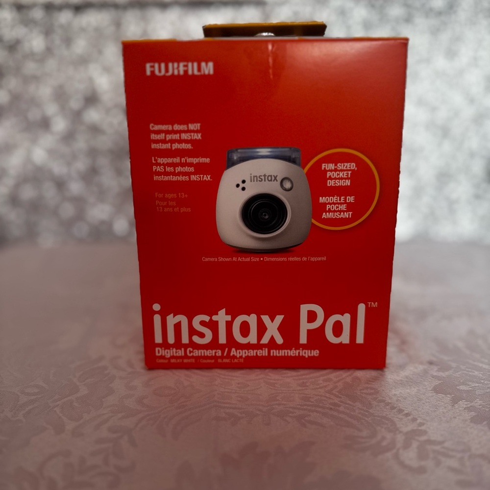 Fujifilm Instax Pal Digital Camera - Bold Red